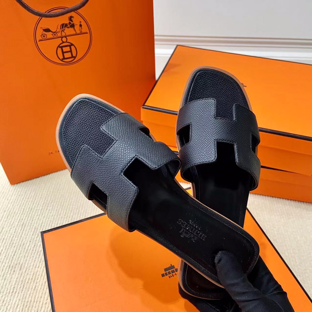 에르메스 올수공 오란 슬리퍼 샌들 앱송 47